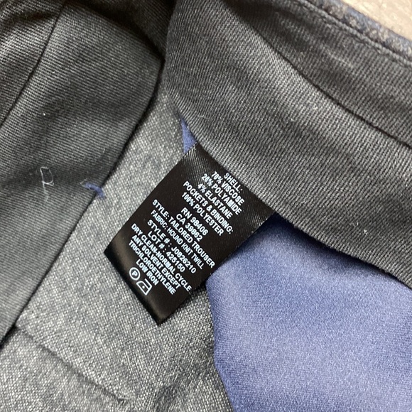 Theory #477 Tailored Trousers Houndstooth Twill Pants - Picture 5 of 10